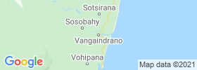 Vangaindrano map